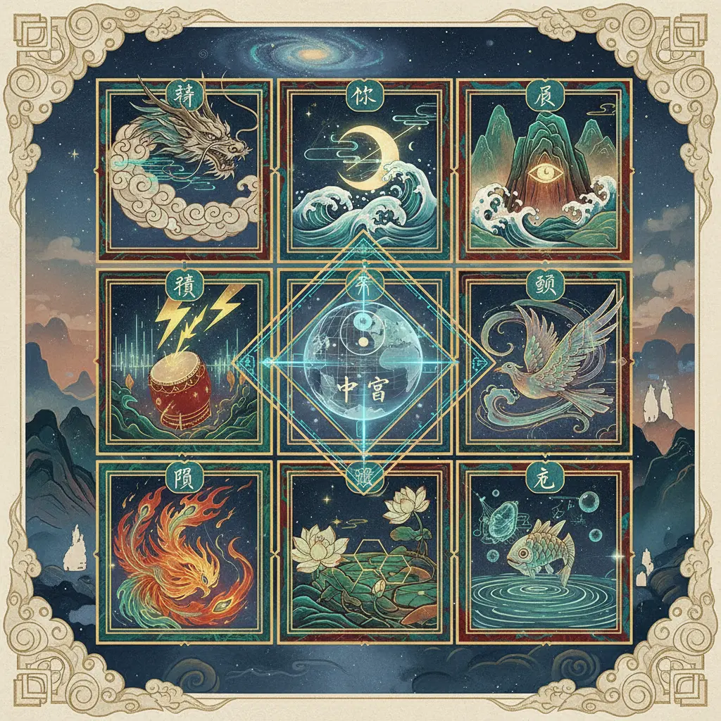 奇門遁甲 - 九宮