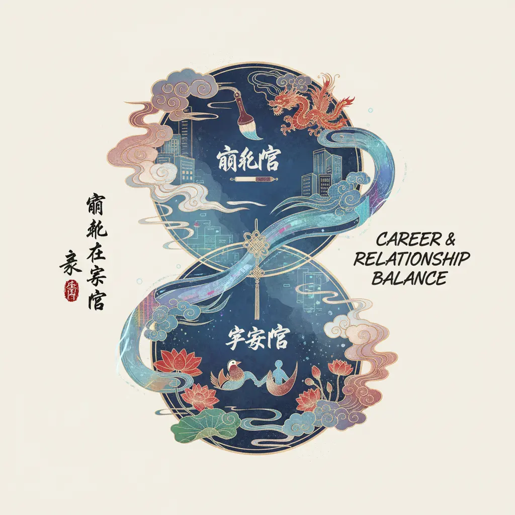 夫妻宮 - 官祿宮