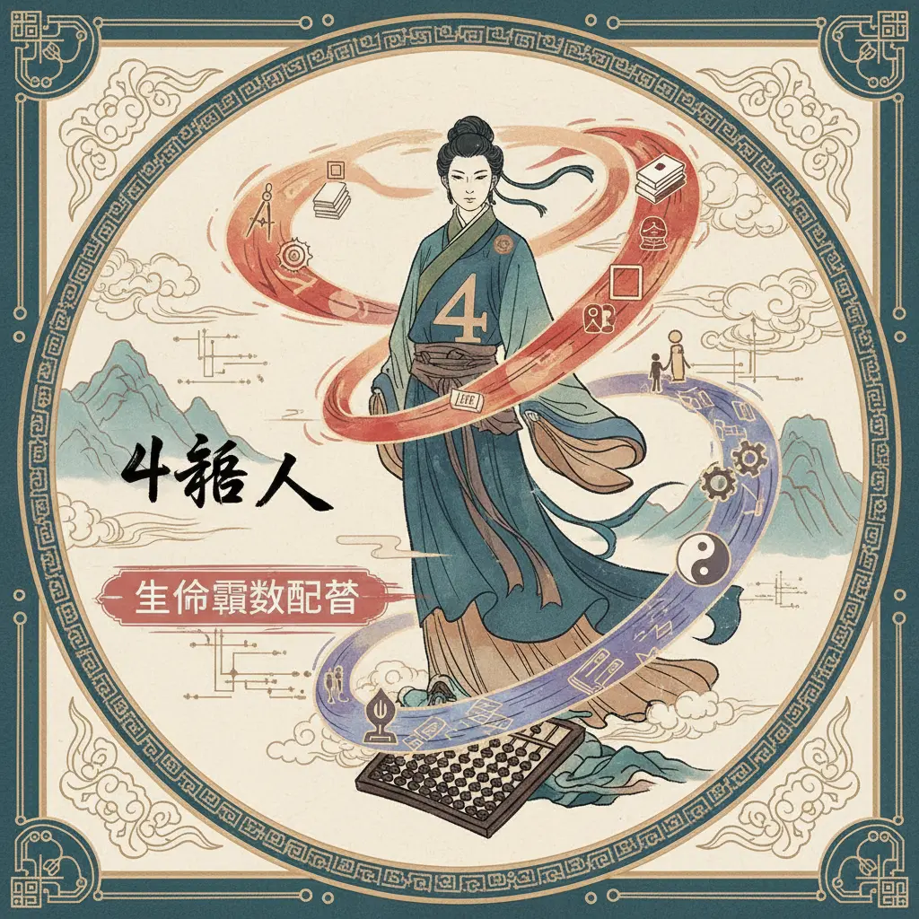 生命靈數配對 - 4號人