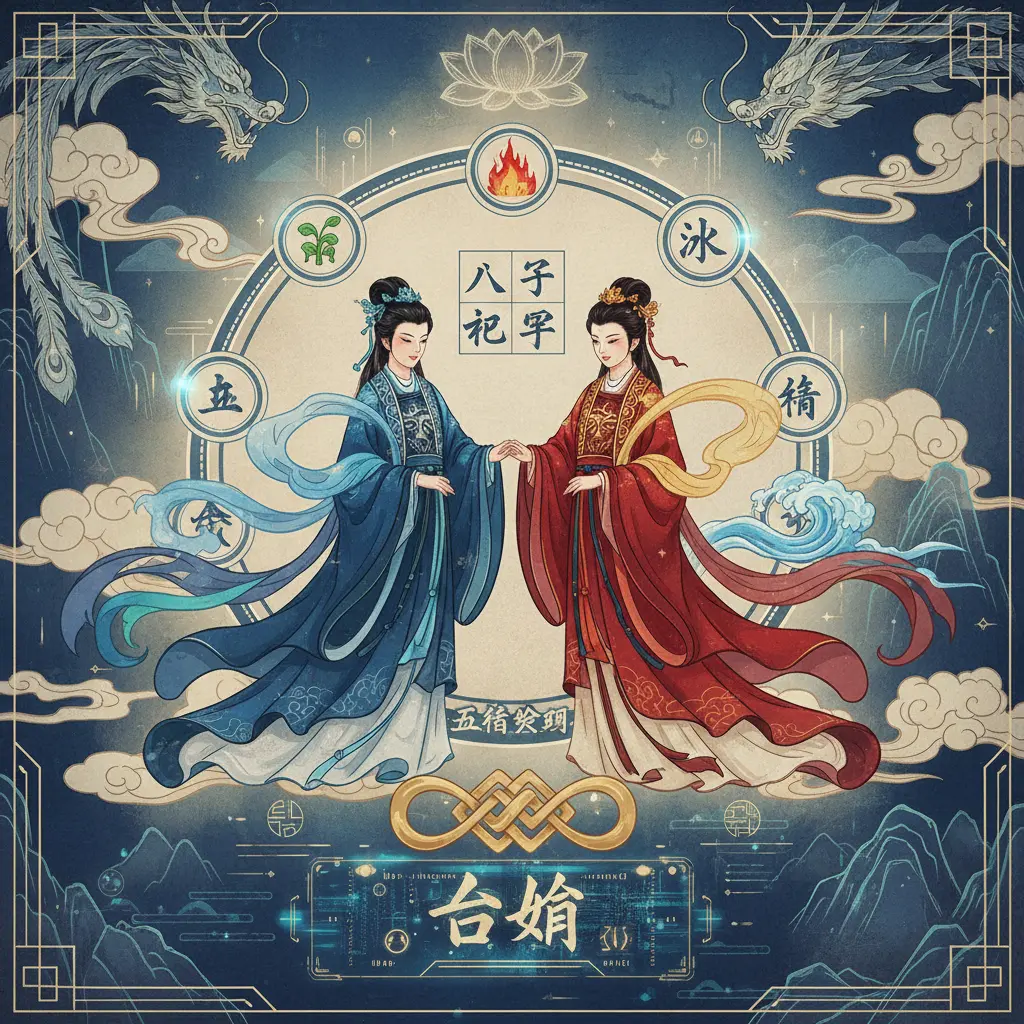 五行查詢 - 八字合婚