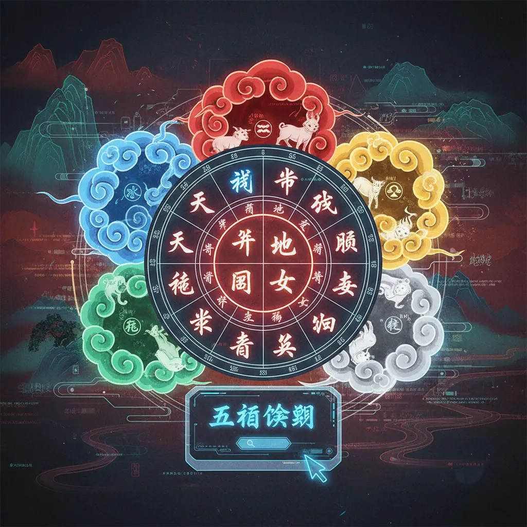 五行查詢 - 天干地支