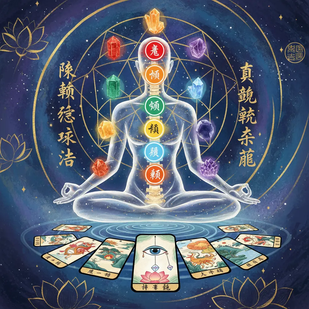 直覺塔羅 - 脈輪療愈水晶