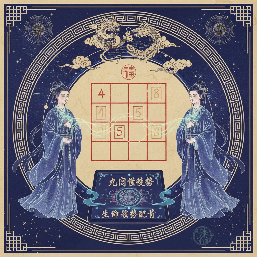 生命靈數配對 - 九宮格缺數